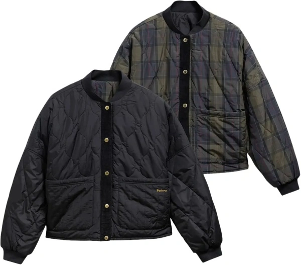 Jacheta Reversible quilted Ravenshill Jacket