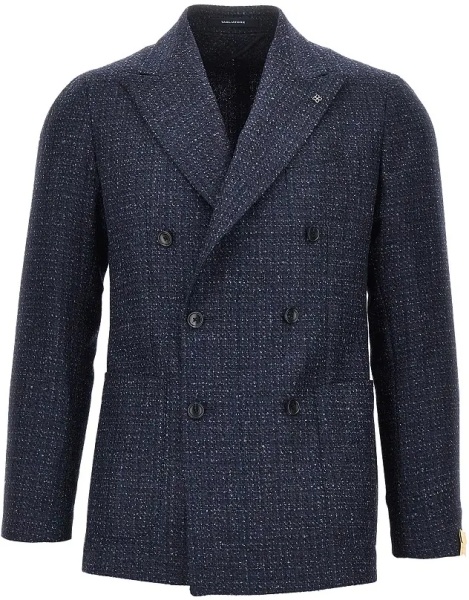 Jacheta Tweed double-breasted jacket
