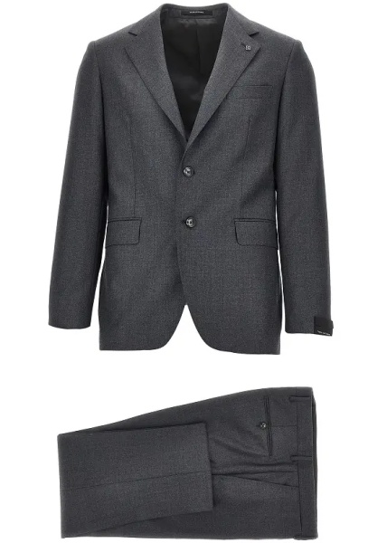 Jacheta Virgin wool two-pieces tailored suit