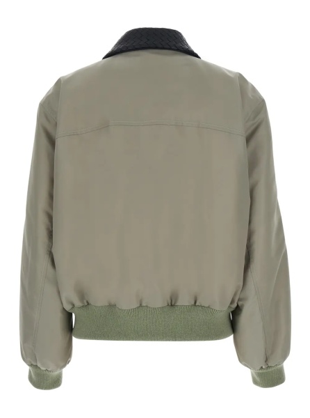 Jacheta WR SATIN NYLON BLOUSON WITH INTRECCIATO COLLAR