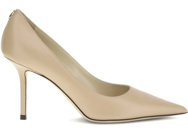 Kid leather Pointed Pumps