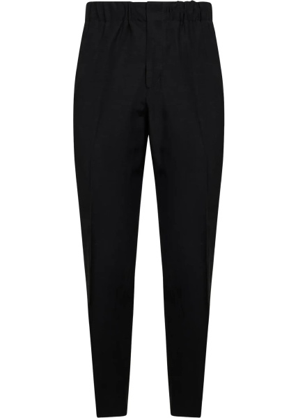 Linen and viscose Pants