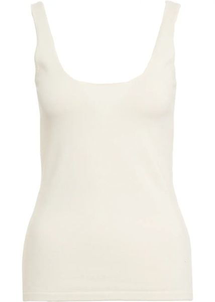 Maiou Cotton-silk tank top