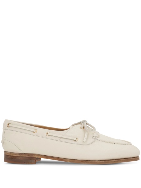Mocasini Bally neutri din piele