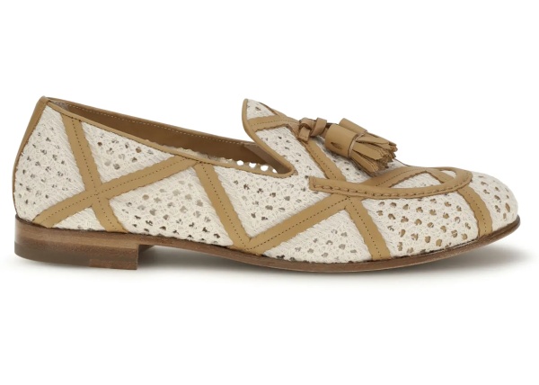 Mocasini Brera fabric and leather Loafers