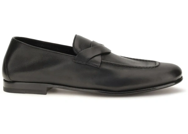 Mocasini Gigi Loafers with woven strap