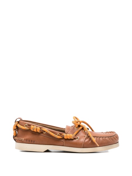Mocasini Golden Goose maro din piele