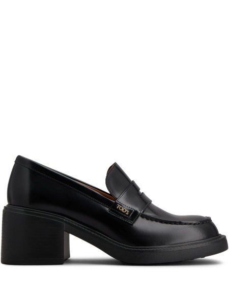 Mocasini TOD'S negri din piele