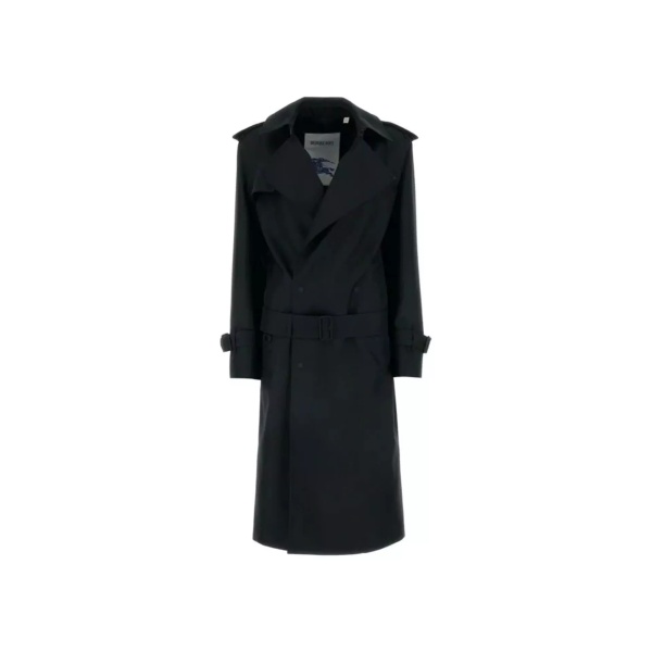 Paltoane Burberry Blend Silk Trench Coat
