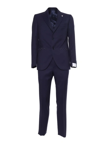 Palton Blue men's suit
