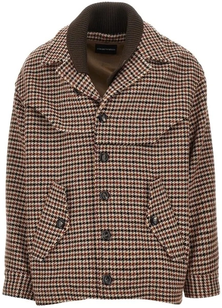 Palton Emporio Armani multicolor