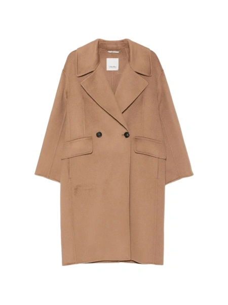 Palton Max Mara maro din material textil
