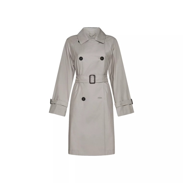 Palton Max Mara The Cube Blend Cotton Trench Coat