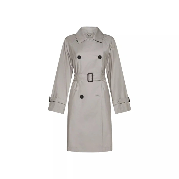 Palton Max Mara The Cube Blend Cotton Trench Coat