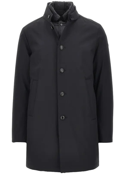 Palton 'Palladium' padded stretch nylon coat