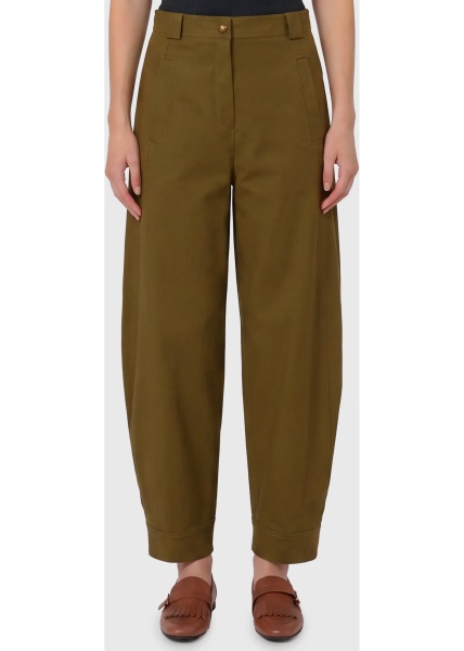 Pantaloni Adorni Stretch Cotton Canvas Trousers