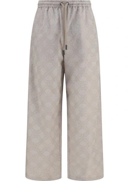 Pantaloni Arrow all-over monogram Pants