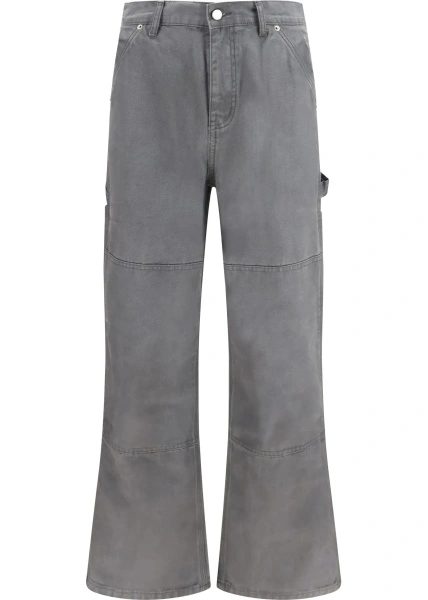 Pantaloni casual FOUND gri