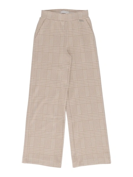 Pantaloni casual Monnalisa albi