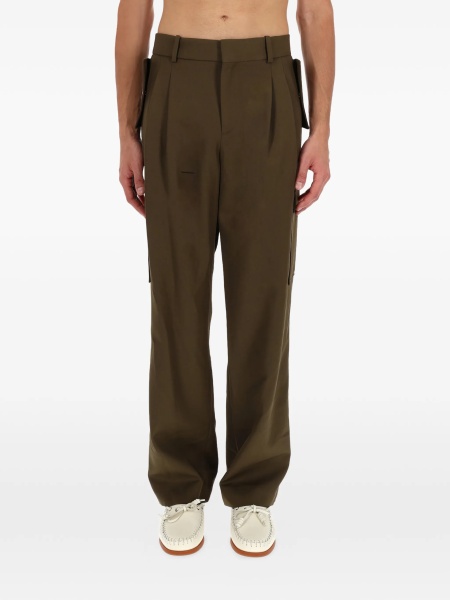 Pantaloni conici DRÔLE DE MONSIEUR maro