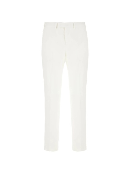 Pantaloni conici PT TORINO albi