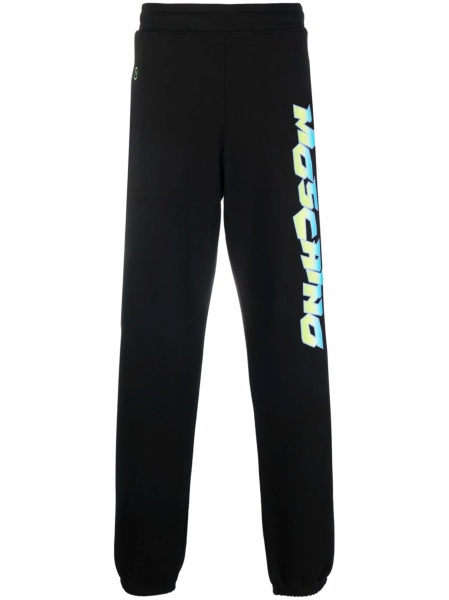 Pantaloni de trening Moschino negri
