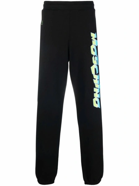 Pantaloni de trening Moschino negri