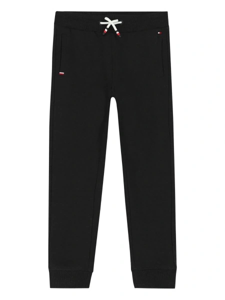 Pantaloni de trening Tommy Hilfiger negri