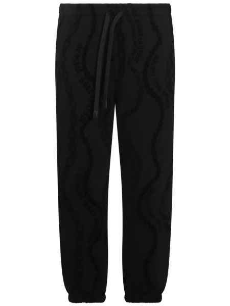 Pantaloni de trening Versace Jeans Couture negri