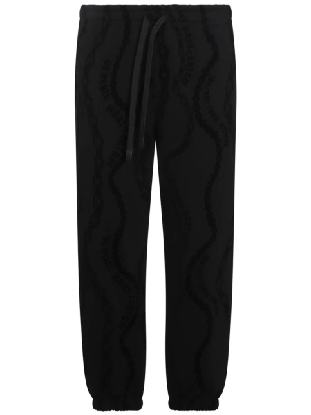 Pantaloni de trening Versace Jeans Couture negri