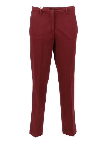 Pantaloni drepti Briglia rosii
