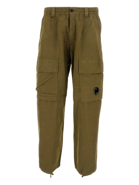 Pantaloni drepti C.P. Company verzi
