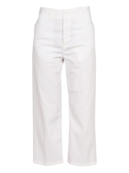 Pantaloni drepti Department Five albi