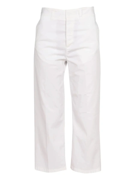Pantaloni drepti Department Five albi