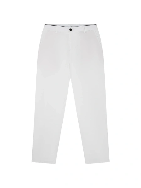 Pantaloni drepti Department Five albi
