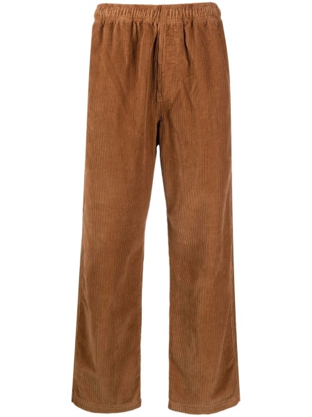 Pantaloni drepti STÜSSY maro