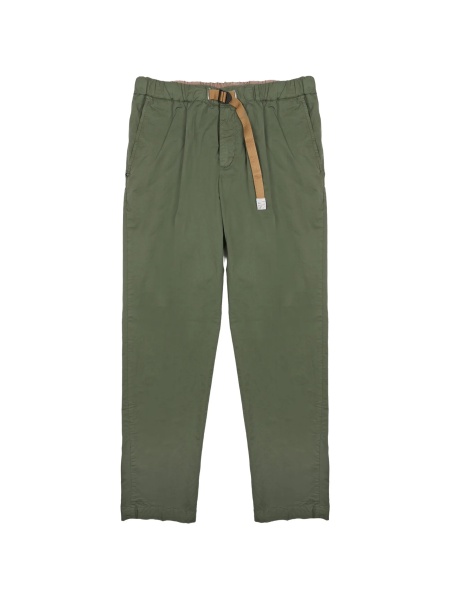 Pantaloni drepti White Sand verzi