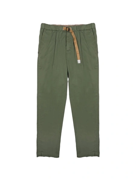 Pantaloni drepti White Sand verzi