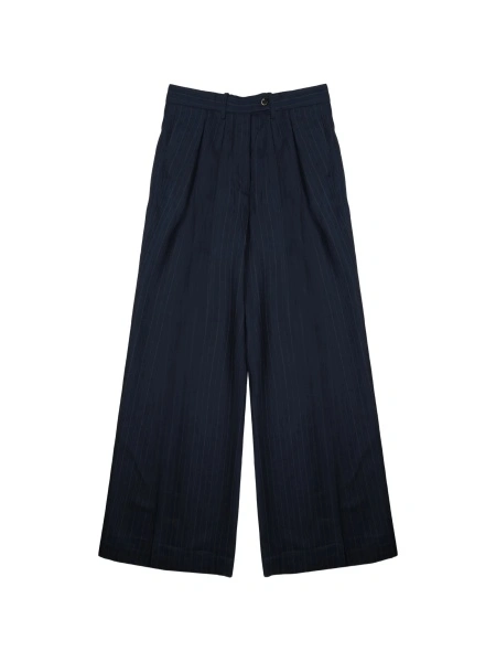 Pantaloni eleganti NINE:INTHE:MORNING albastri