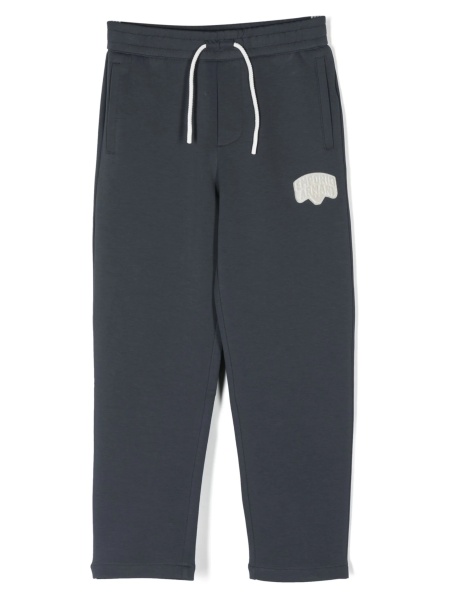Pantaloni Emporio Armani albastri