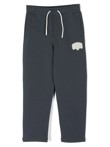 Pantaloni Emporio Armani albastri