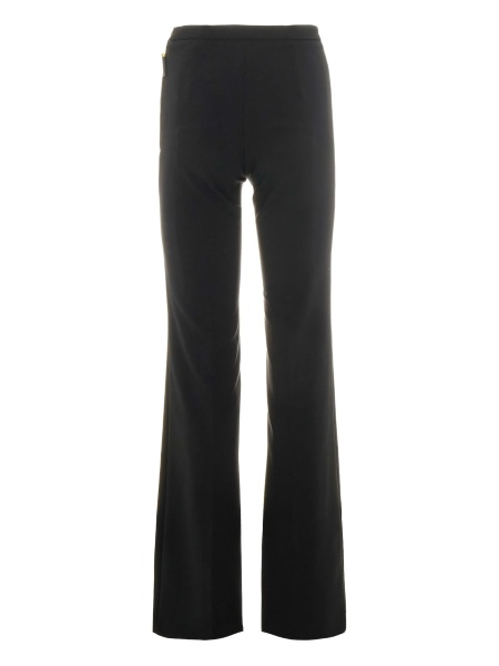 Pantaloni evazati Elisabetta Franchi negri