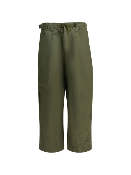 Pantaloni evazati NEEDLES verzi