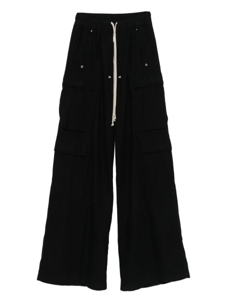 Pantaloni evazati Rick Owens negri