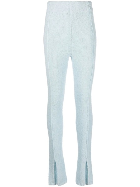 Pantaloni evazati ROTATE Birger Christensen albastri