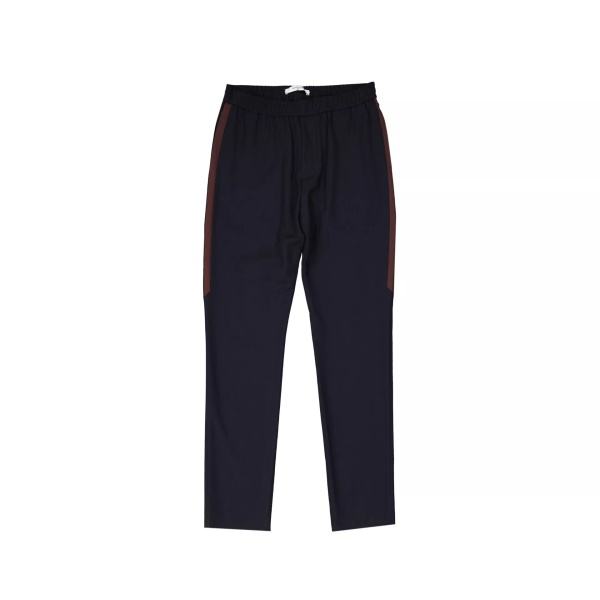 Pantaloni Givenchy Striped Side Panel Wool Trousers
