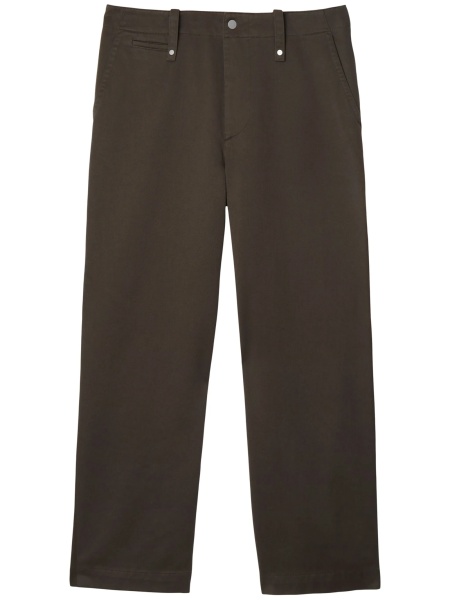 Pantaloni loose fit Burberry maro