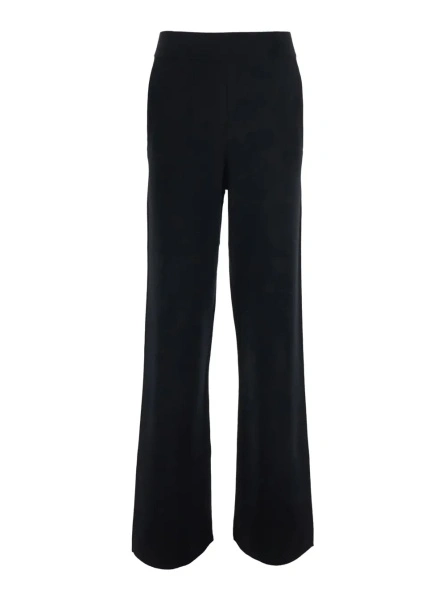 Pantaloni Max Mara negri din lana 'BALDO'