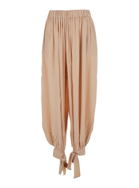 Pantaloni NOOR PANTS TIED UP MAXI PANTS