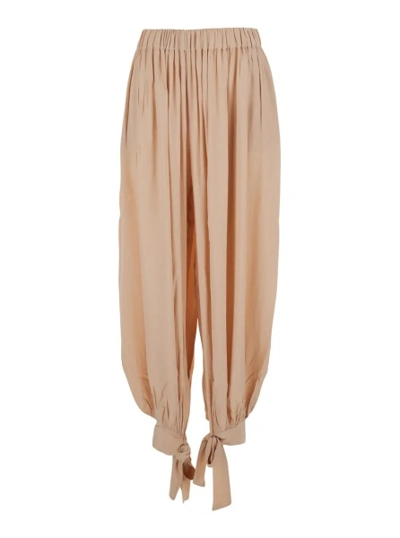 Pantaloni NOOR PANTS TIED UP MAXI PANTS